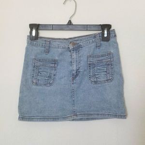 Jeans Mini Skirt - XS